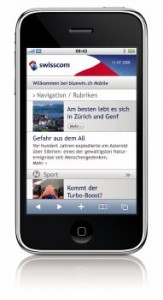 iPhone 3GS by Swisscom