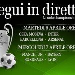 3TV: CSKA Mosca – Inter in diretta streaming. A seguire Barcellona – Arsenal