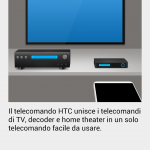 HTC one - Sense TV - telecomando