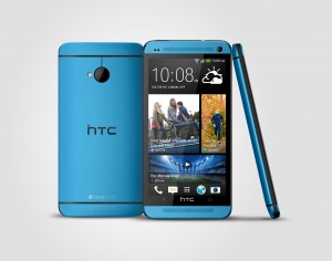 HTC ONE  Vivid Blue