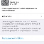 Apple iOS 7.1 - aggiornamento OTA