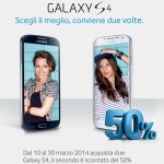 Samsung Galaxy S4 conviene due volte (promo sconto marzo 2014)