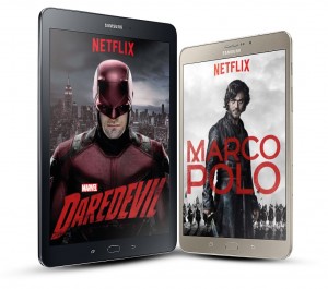 Galaxy Tab S2 vNETFLIX