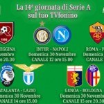 Le partite in diretta per gli abbonati La3