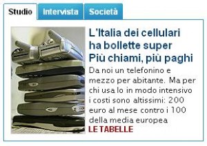 La Repubblica, sabato 22 settembre 2009