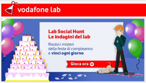 Vodafone Social Hunt Lab Galaxy Tab 10.1