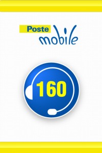 Poste Mobile 160 Call Center (Screenshot)