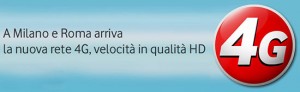 Milano e Roma: arriva Vodafone 4G (LTE)