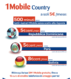 1Mobile Country