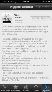 App clienti 3 versione 2.3