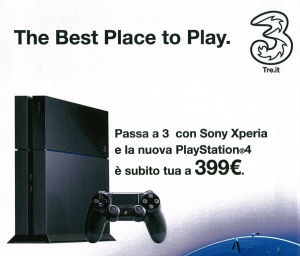 PS4 con Xperia e 3 Italia