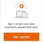 Firefox Sync (Firefox Aurora 29)