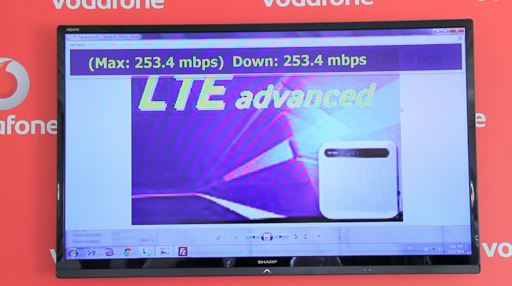 Vodafone LTE Advanced Napoli Febbraio 2014