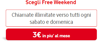 Scegli Tu Free Weekend (Vodafone)