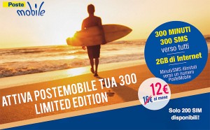 PosteMobile Tua 300 Limited Edition (Luglio 2014)