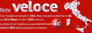 Vodafone Rete Veloce 4G LTE (Luglio 2014)