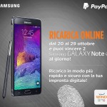 Wind. Parte oggi il concorso che regala il nuovo Samsung Galaxy Note 4