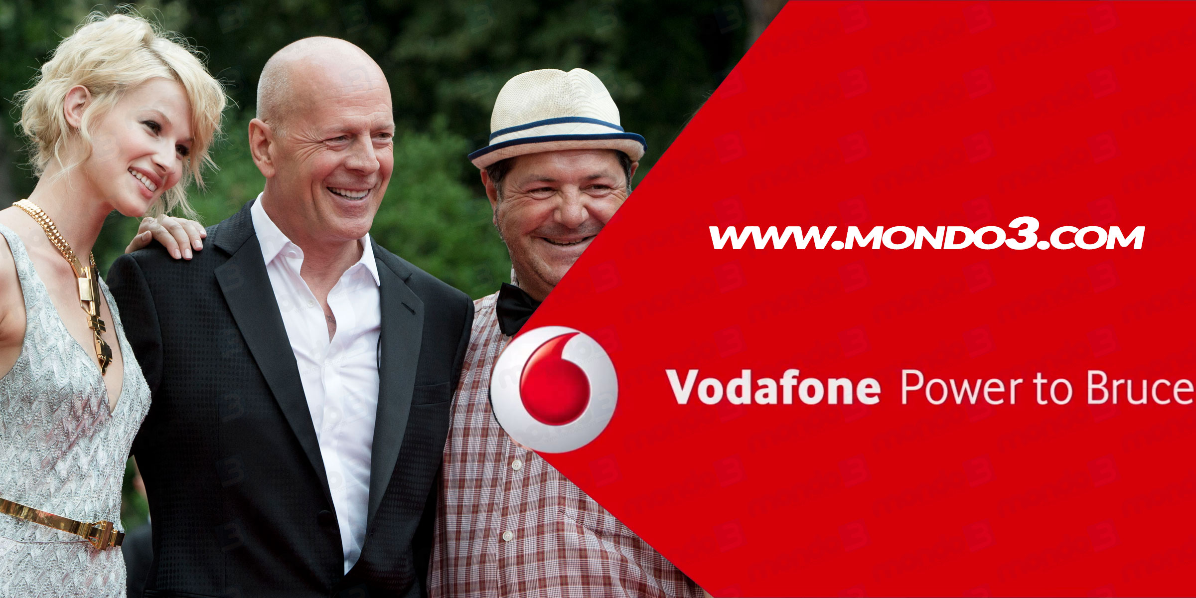 Vodafone Summer Card 2015 - lo spot con Bruce Willis