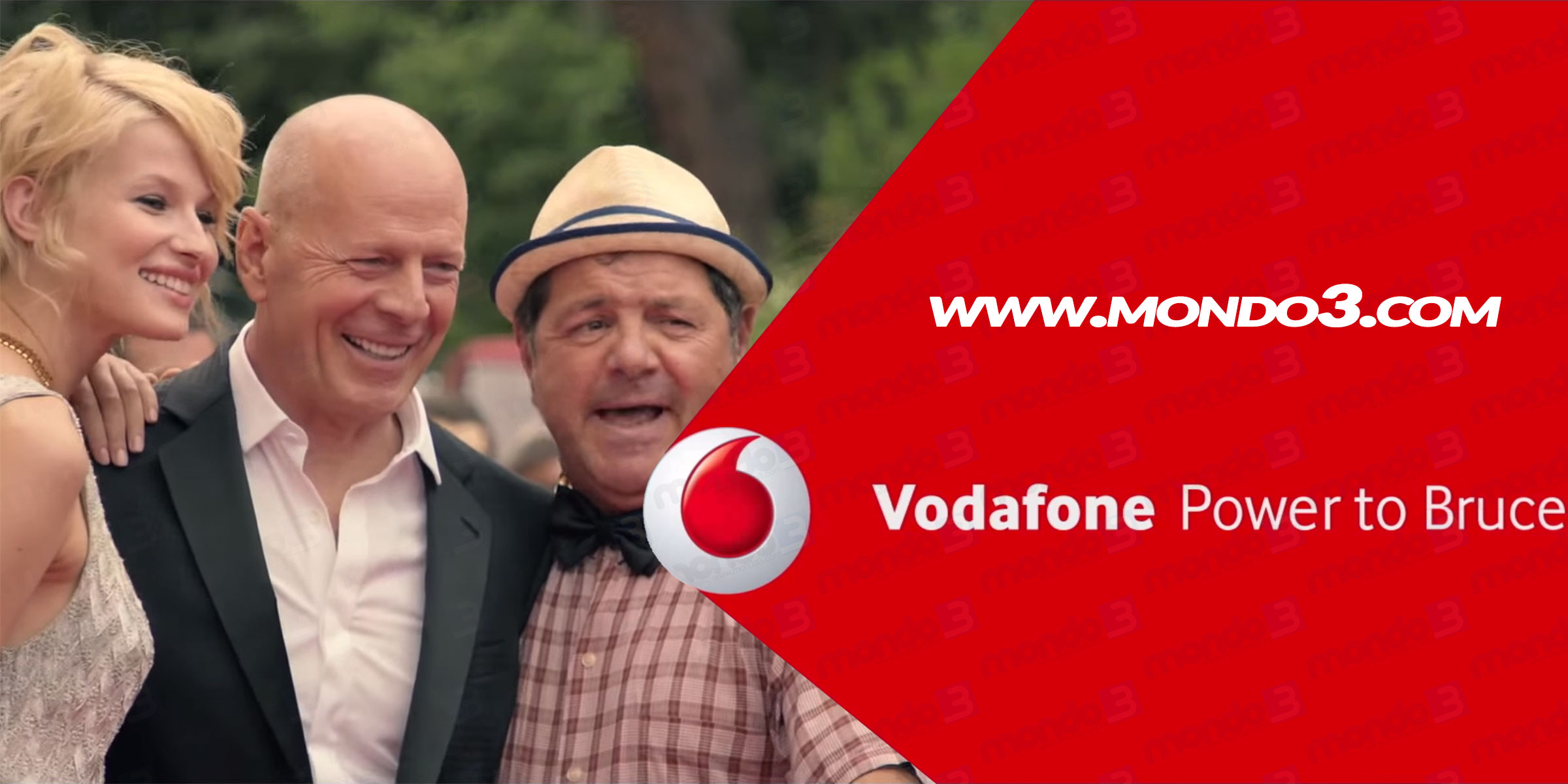 Vodafone Summer Card 2015 - lo spot con Bruce Willis