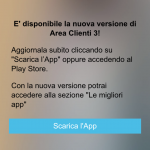App Area Clienti 3 update 4.5.1 luglio 2015