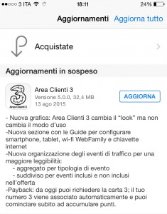 Area Clienti 3 iOS v. 5.0.0