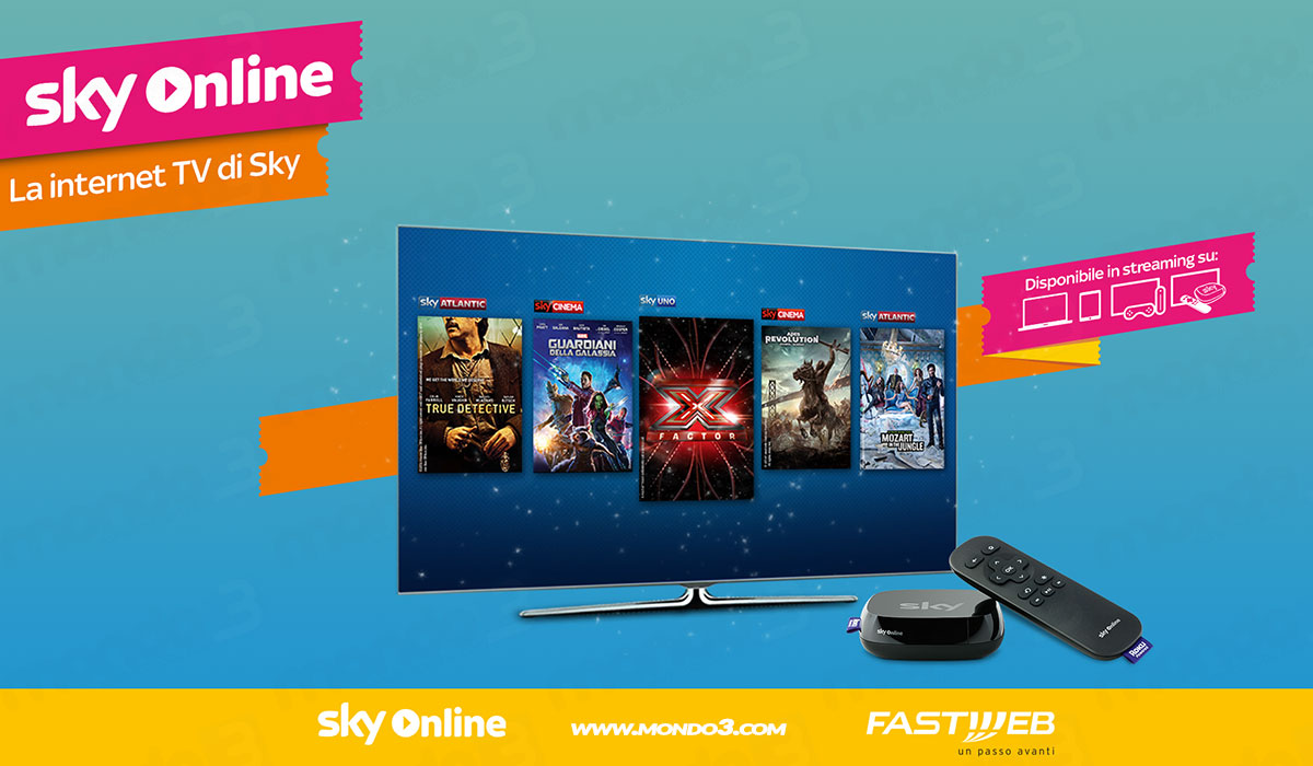 Promo Fastweb + Sky Online TV Box