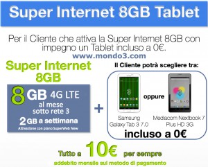 Superinternet 8GB Tablet