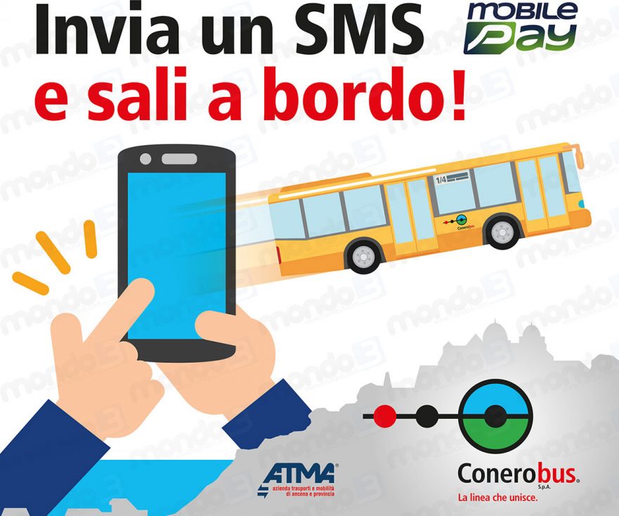 Mobile Ticketing: Con MobilePay il biglietto via SMS anche ad Ancona