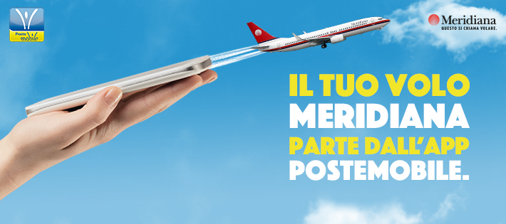 Meridiana + PosteMobile