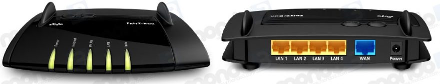 EOLO router (Fritz!Box 4020) ALL BLACK