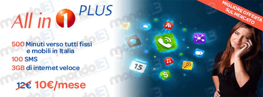 All in 1 PLUS (1Mobile) Natale 2016