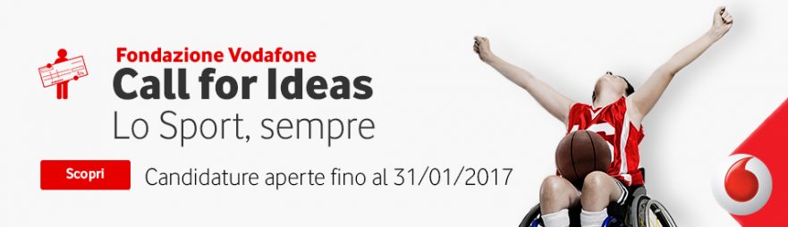 Fondazione Vodafone: Call for Ideas 2017