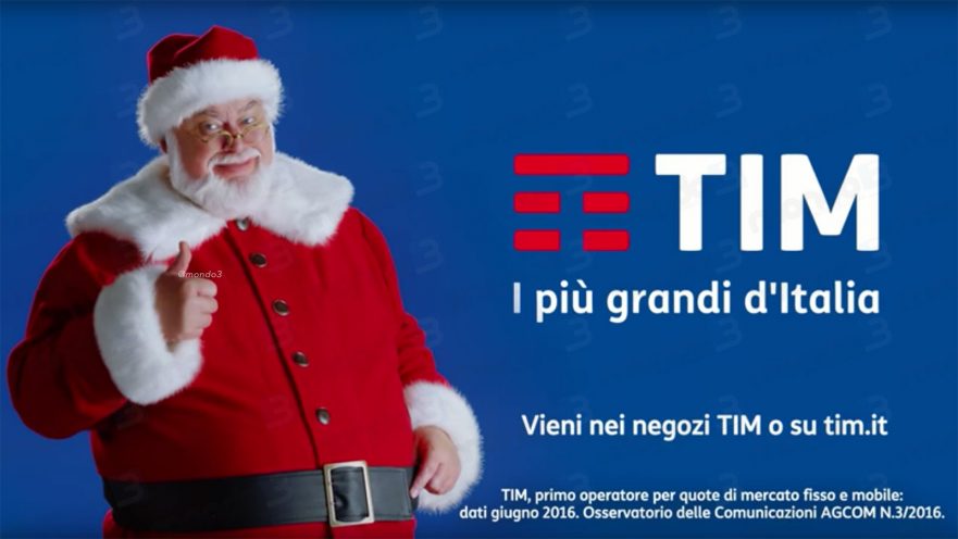 TIM - "I più grandi d'Italia" - spot Natale 2016