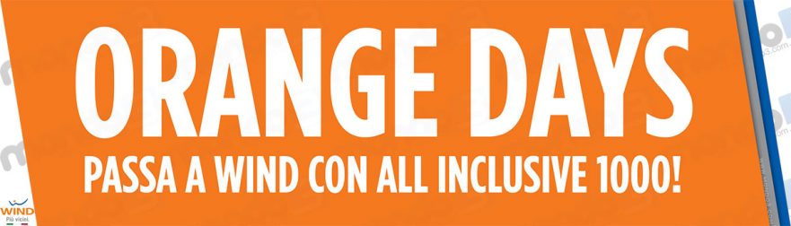 Orange Days: Passa a Wind con All Inclusive 1000