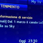 La3 esce da Sky, chiuso canale 163 (marzo 2017)