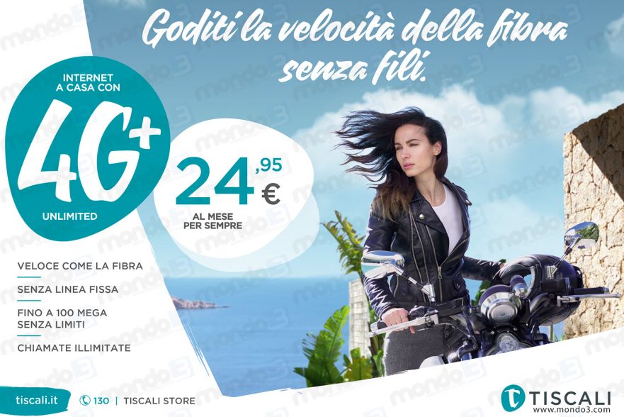 TISCALI 4G+ Unlimited