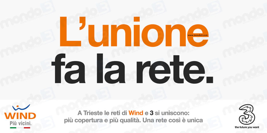 Wind Tre: l'unione fa la rete