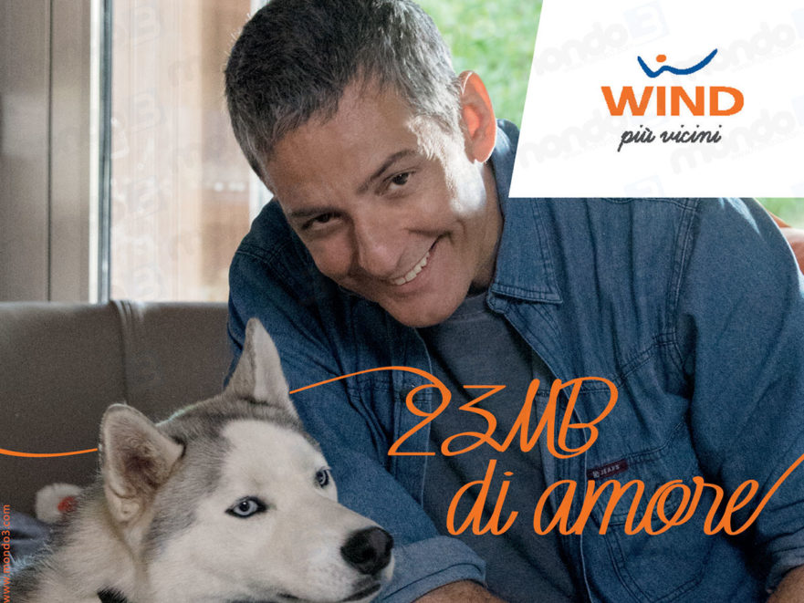 Wind campagna pubblicitaria brand Più Vicini 2018 con Fiorello