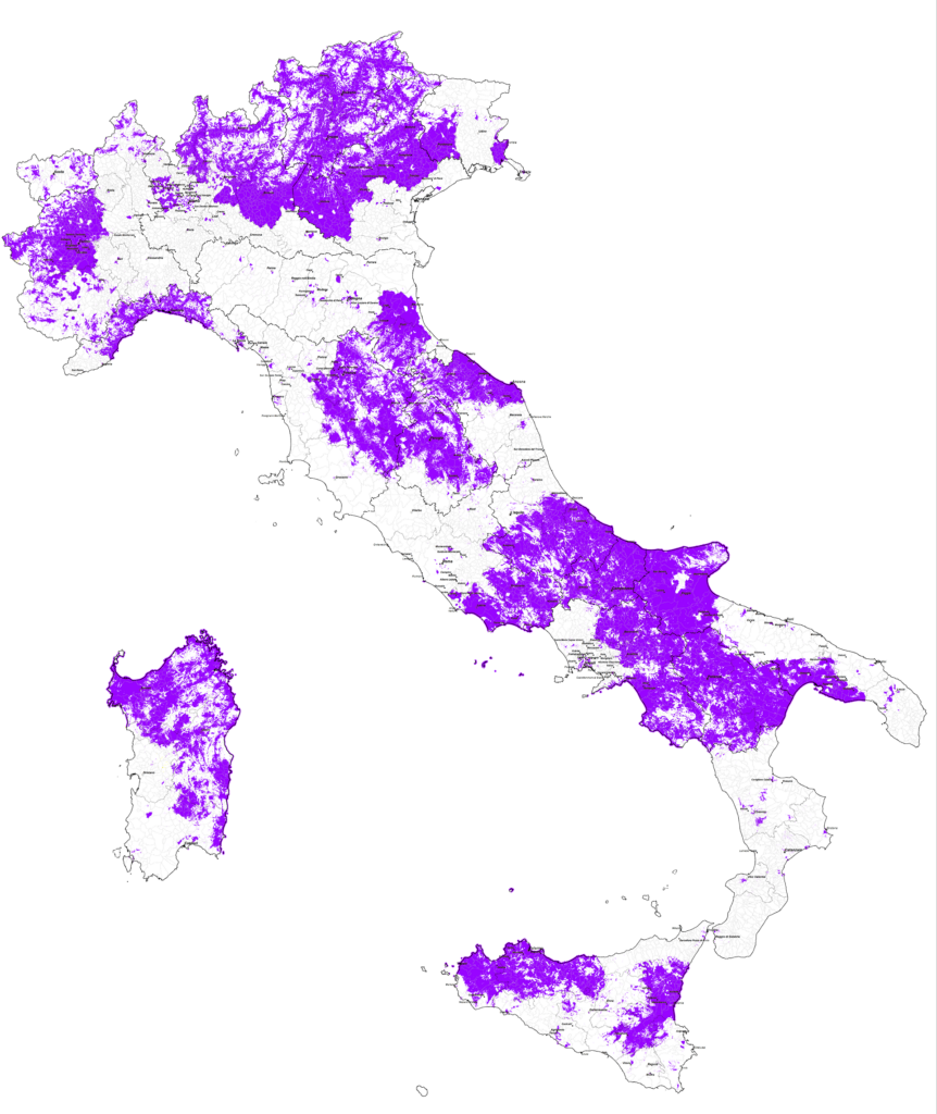 La copertura 5G di WINDTRE nella prima mappa ufficiale