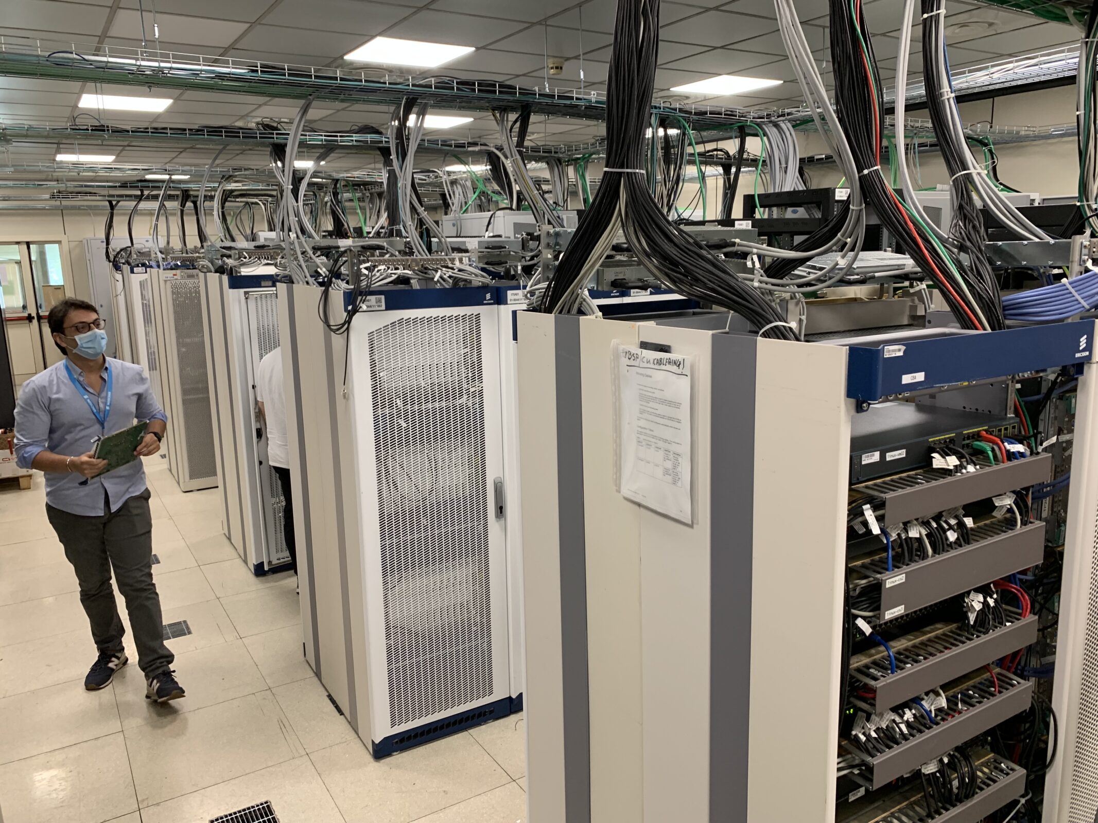 Ericsson, a Pagani l'AXE Lab 
