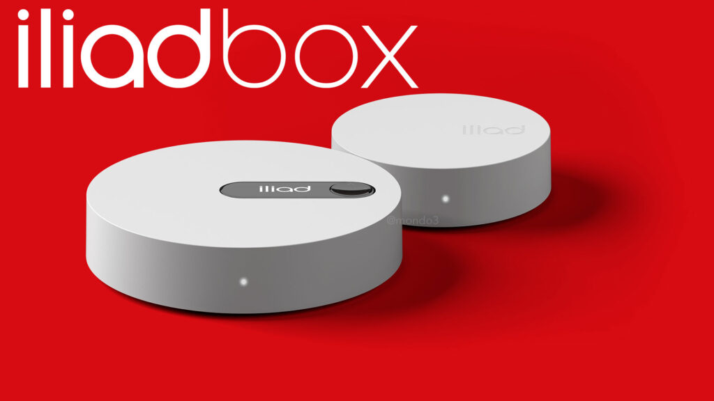 iliadbox + extender (router iliad fibra ottica FTTH)