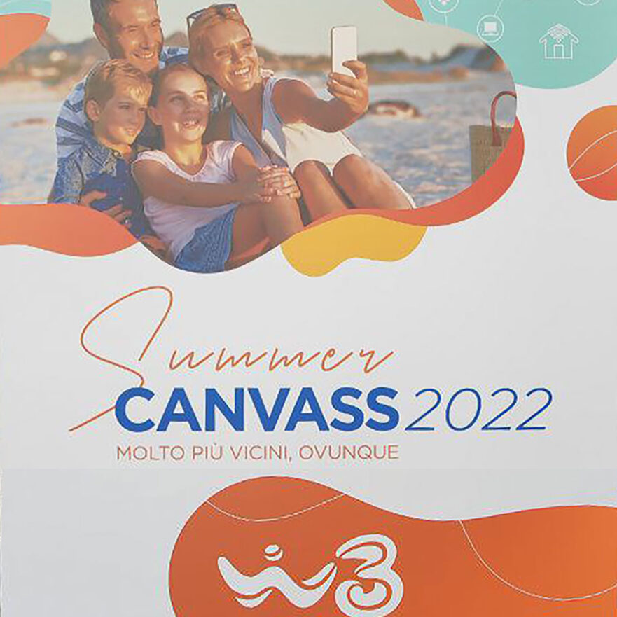 Summer Canvass 2022 WINDTRE: molto più vicini, ovunque