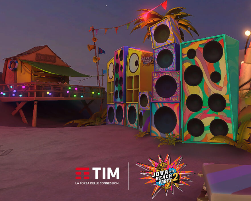 TIM al Jova Beach Party presenta il JOVAVERSO