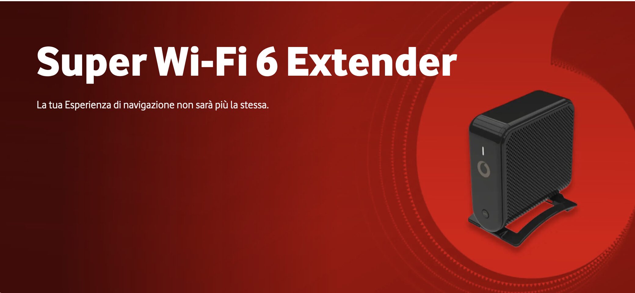 Vodafone launches the Super Wi-Fi 6 Extender