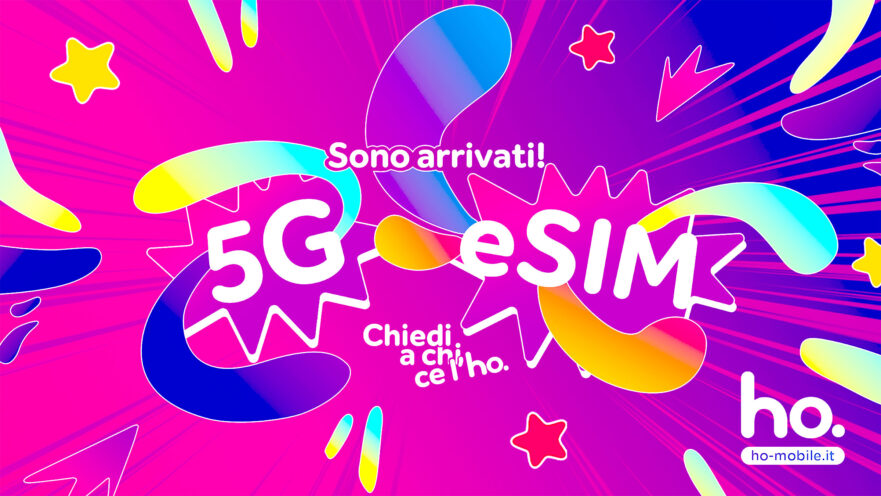 ho. mobile 8 maggio 2024: arrivano eSIM e 5G