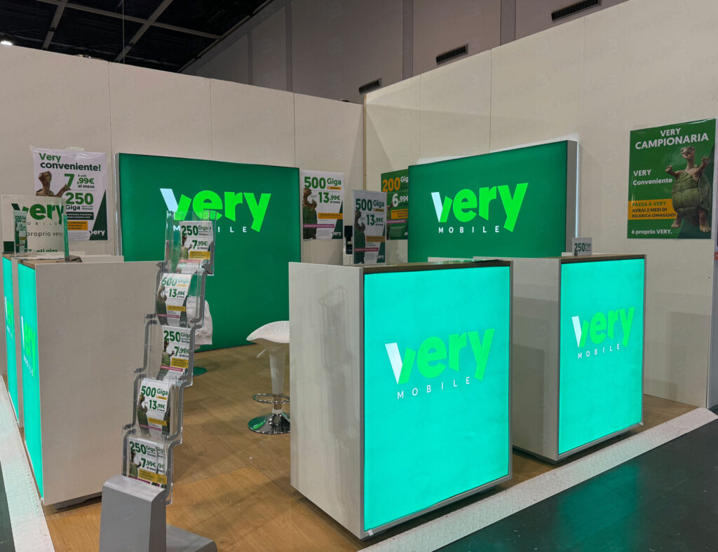 VERY Mobile: lo stand alla Fiera Campionaria di Padova 2024 - Foto: Mondo3