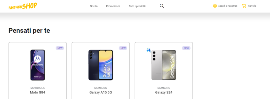 Fastweb Shop