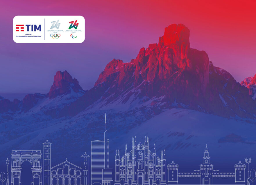 TIM Official Telecommunications Partner Milano Cortina 2026